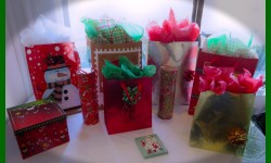 Père Noël et ses cadeaux