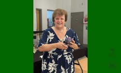 C'était mon ajout à la décoration du salon rénové en bleu pâle...