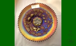 Three Fruits, Northwood.  Assiette améthyste