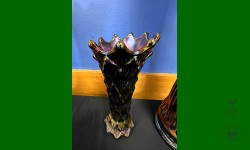 Lined Lattice, Dugan. Vase améthyste