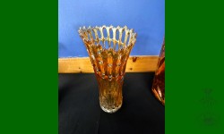 Open Edge, 2 Row, Fenton. Très beau vase.