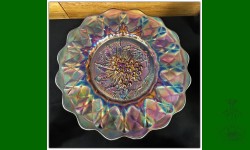 Heavy Grape, Imperial. Assiette orangé avec très belle irisation.