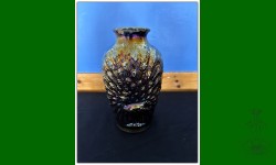 Peacock Lamp, Hocking Glass. Base de lampe.
Époque vintage.