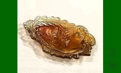 Seacoast Pin Tray, Millersburg. Orangé